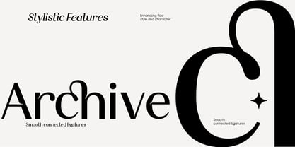 Aturia Font Poster 7