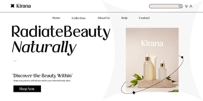 Aturia Font Poster 11