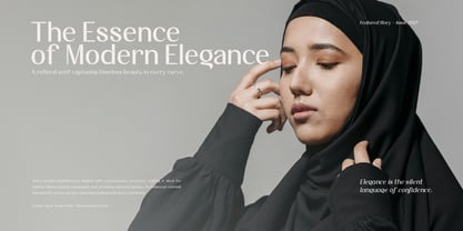 Aturia Font Poster 9