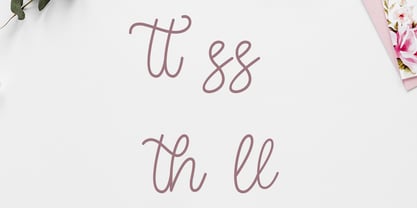 Aslly Lastty Font Poster 5