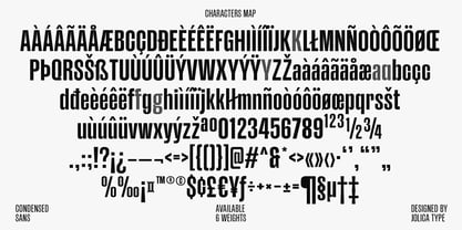 Merca Font Poster 13