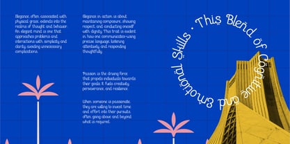 Samaria Font Poster 4