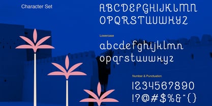 Samaria Font Poster 2