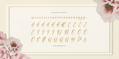 Nomesyl Bridella Font Poster 11