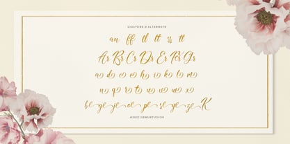 Nomesyl Bridella Font Poster 12