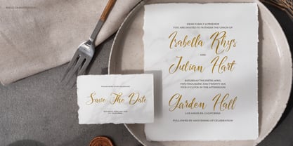 Nomesyl Bridella Font Poster 5