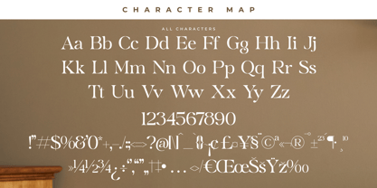 Mergila Font Poster 7