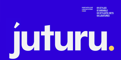 Juturu Font Poster 1