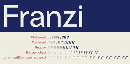 Franzi Font Poster 3
