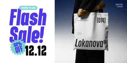 Lokanova Pro Font Poster 12