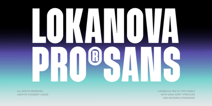 Lokanova Pro Font Poster 1