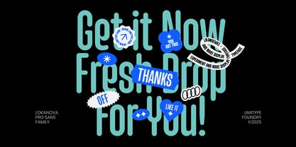 Lokanova Pro Font Poster 15