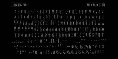 Lokanova Pro Font Poster 14