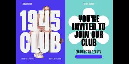 Lokanova Pro Font Poster 4