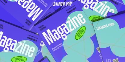 Lokanova Pro Font Poster 7