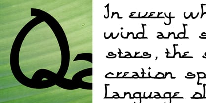 Qamarina Font Poster 3