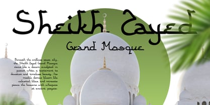 Qamarina Font Poster 4