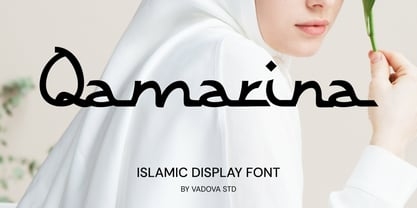 Qamarina Font Poster 1