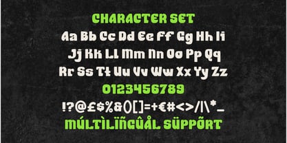 Heavy Bloky Font Poster 5