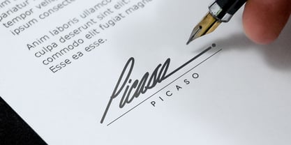 Hinaline Font Poster 2