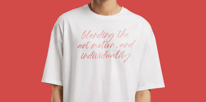 Hevling Justien Font Poster 4