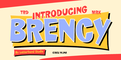 Brency Font Poster 1