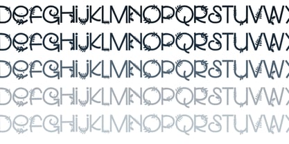 ZP Fluorine Green Font Poster 5