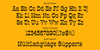 Estripe Font Poster 10