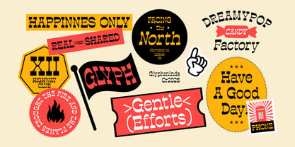 Estripe Font Poster 4