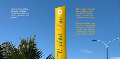 Caliyana Font Poster 6