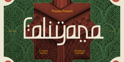 Caliyana Font Poster 1