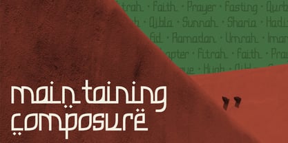 Caliyana Font Poster 3