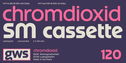 GW Esio Sans Font Poster 8