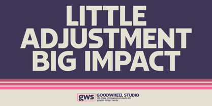 GW Esio Sans Font Poster 2