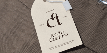 Qaffiso Font Poster 7