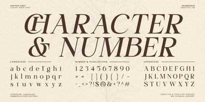 Qaffiso Font Poster 11