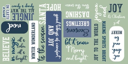 ZP Pettichap Trim Font Poster 2