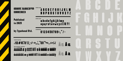 Groove Ranger Pro Font Poster 6