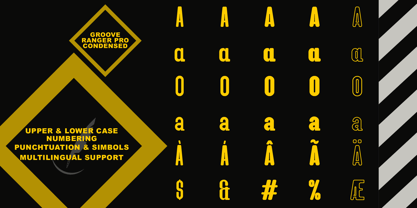 Groove Ranger Pro Font Poster 5