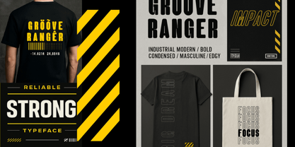 Groove Ranger Pro Font Poster 3