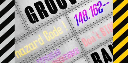 Groove Ranger Pro Font Poster 7