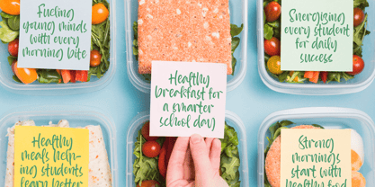 Sunyplay Peachy Font Poster 9