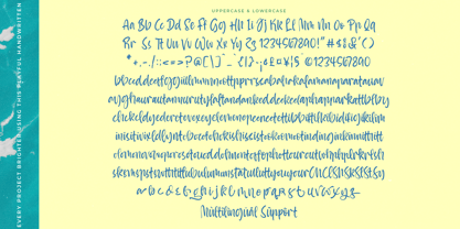 Sunyplay Peachy Font Poster 15