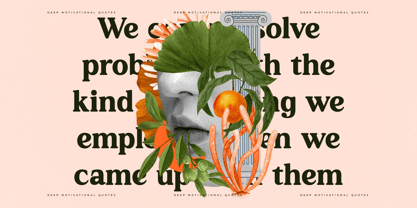 Garden Rostera Font Poster 3