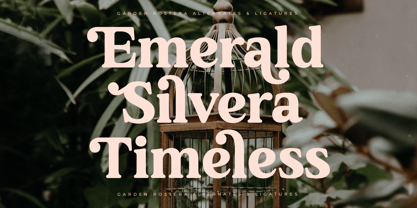 Garden Rostera Font Poster 6