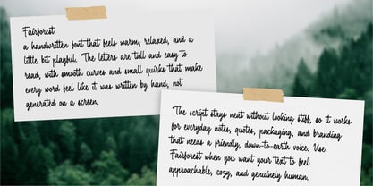 Fairforest Font Poster 2