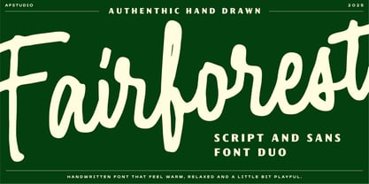 Fairforest Font Poster 1