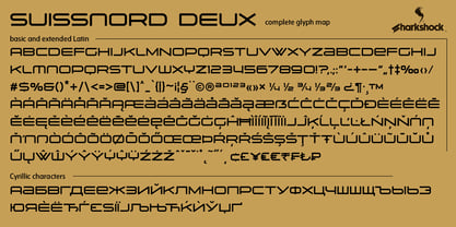 Suissnord Deux Font Poster 2