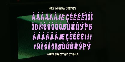 Perosra Font Poster 11