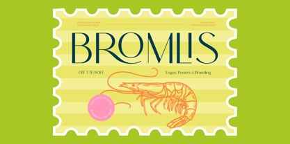 Bromlis Font Poster 1